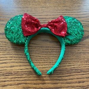 Disney Parks Christmas Minnie Ears